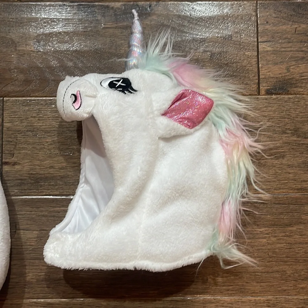 Spirit Unicorn Belly Infant Costume - Pink and White - Picture 8 of 10